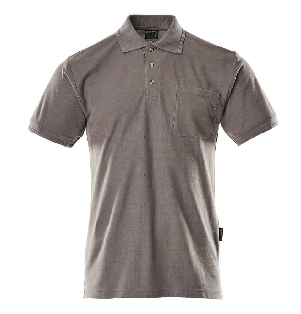 MASCOT® Borneo – Polo con bolsillo en el pecho - antracita