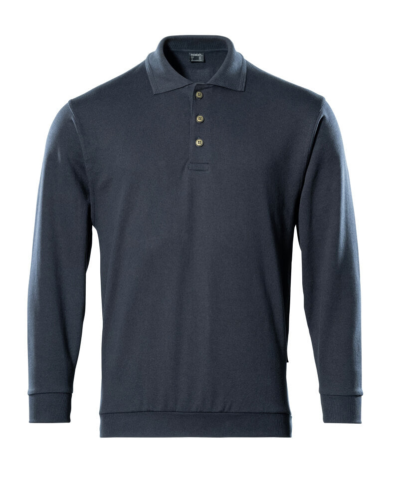 MASCOT® Trinidad – Sudadera polo - azul marino oscuro