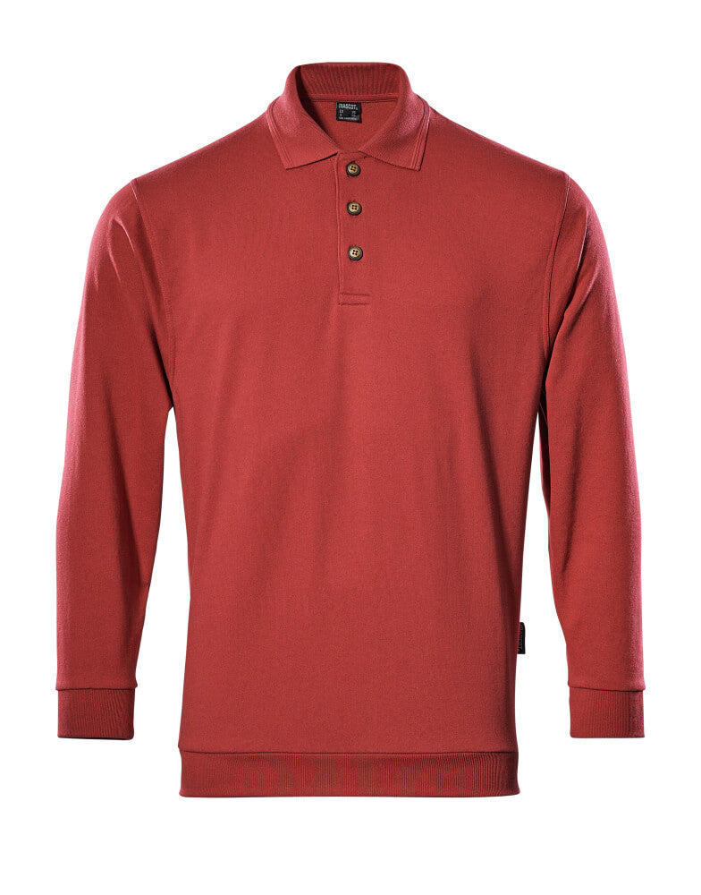 MASCOT® Trinidad – Sudadera polo - rojo