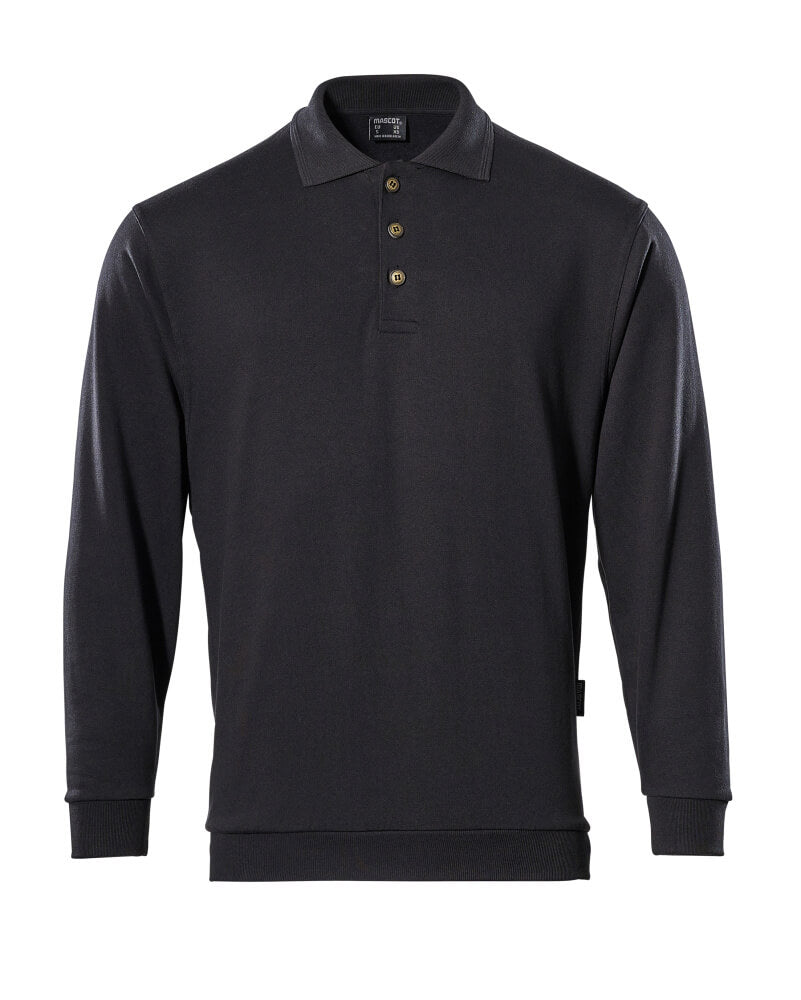 MASCOT® Trinidad – Sudadera polo - negro