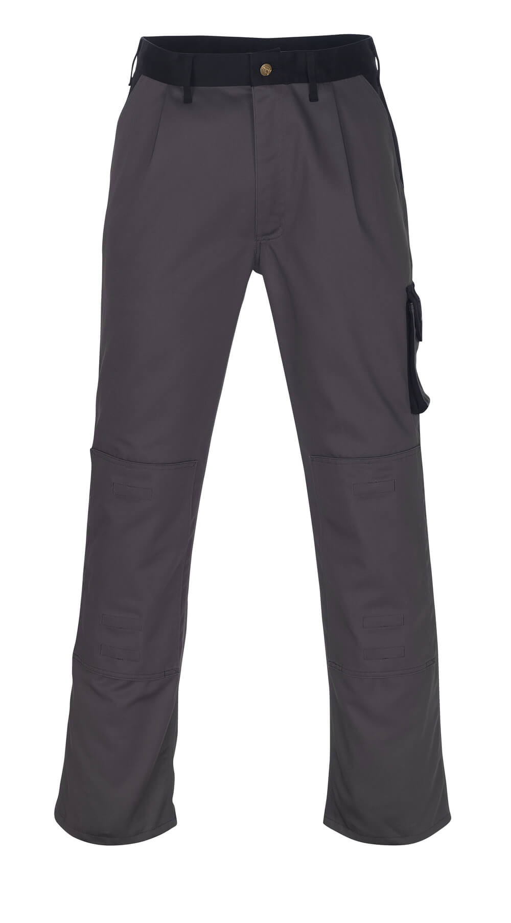 MASCOT® Torino – Pantalones con bolsillos para rodilleras - antracita/negro