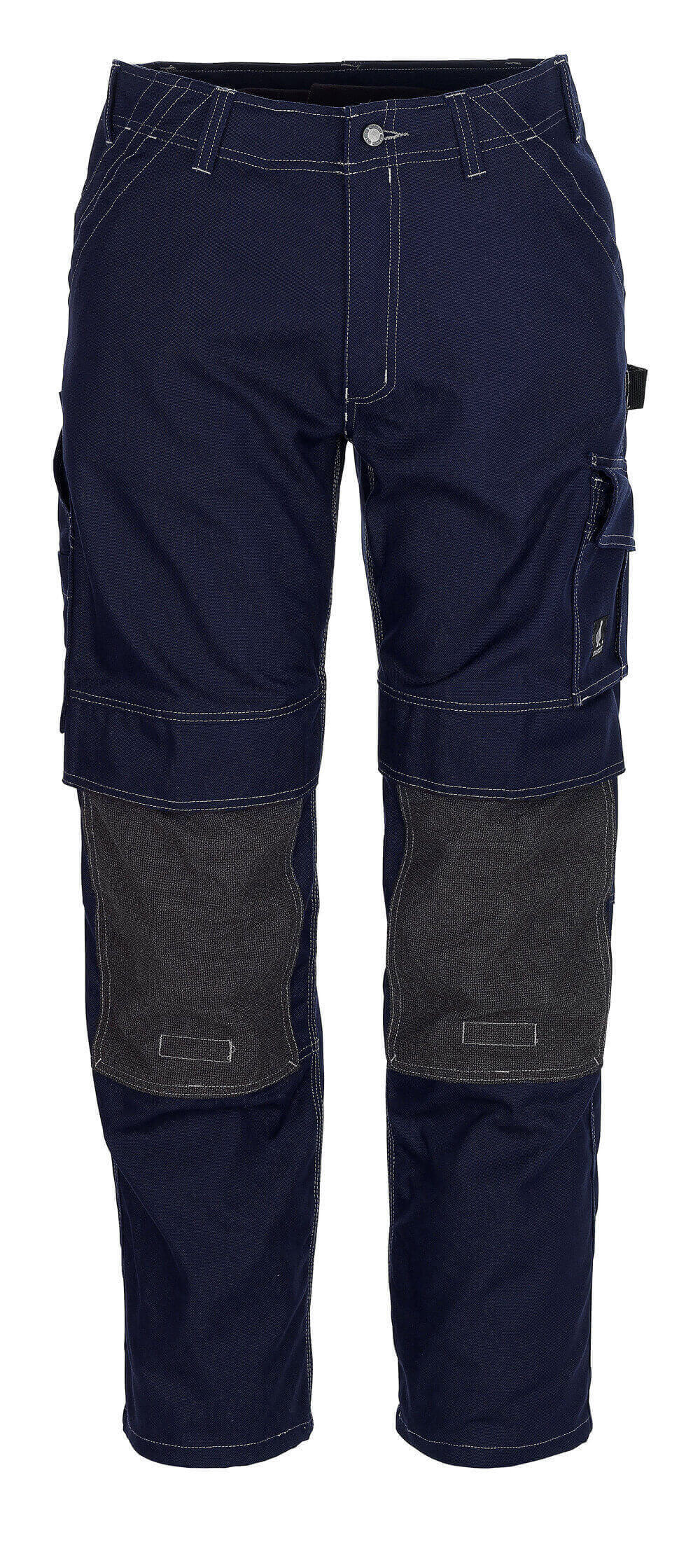 MASCOT® Lerida – Pantalones con bolsillos para rodilleras - azul marino