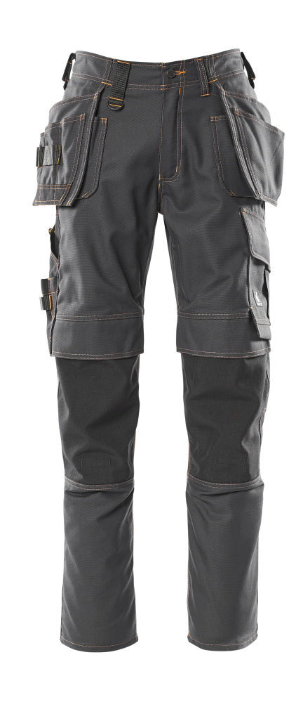 MASCOT® Almada – Pantalones con bolsillos colgantes - negro
