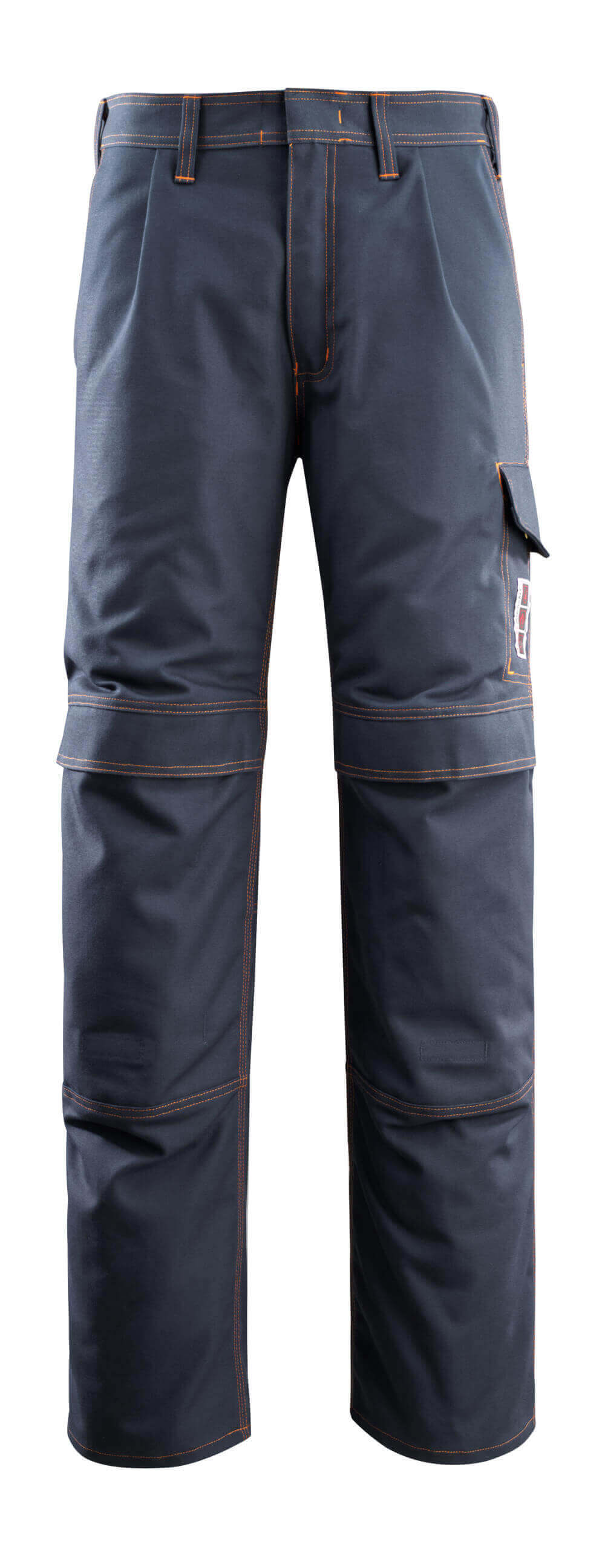 MASCOT® Bex – Pantalones con bolsillos para rodilleras - azul marino oscuro