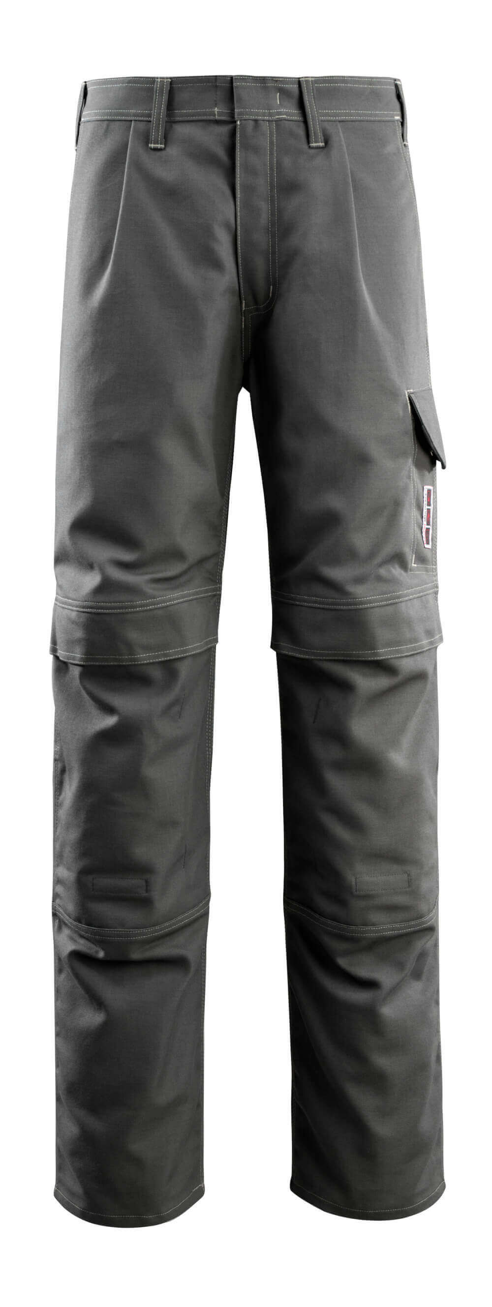 MASCOT® Bex – Pantalones con bolsillos para rodilleras - antracita oscuro