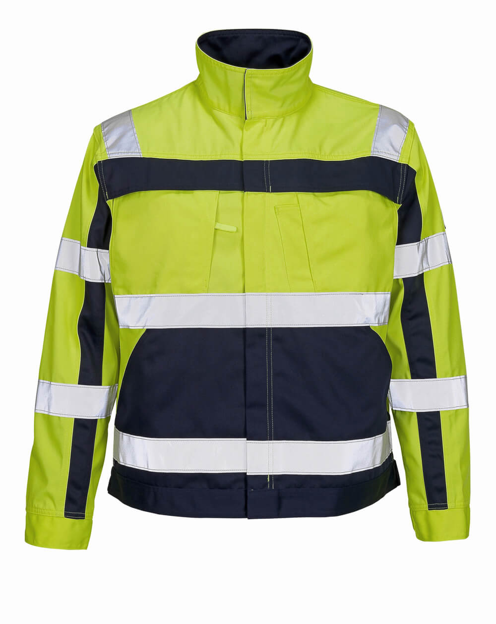 MASCOT® Cameta – Chaqueta - amarillo de alta vis./azul marino