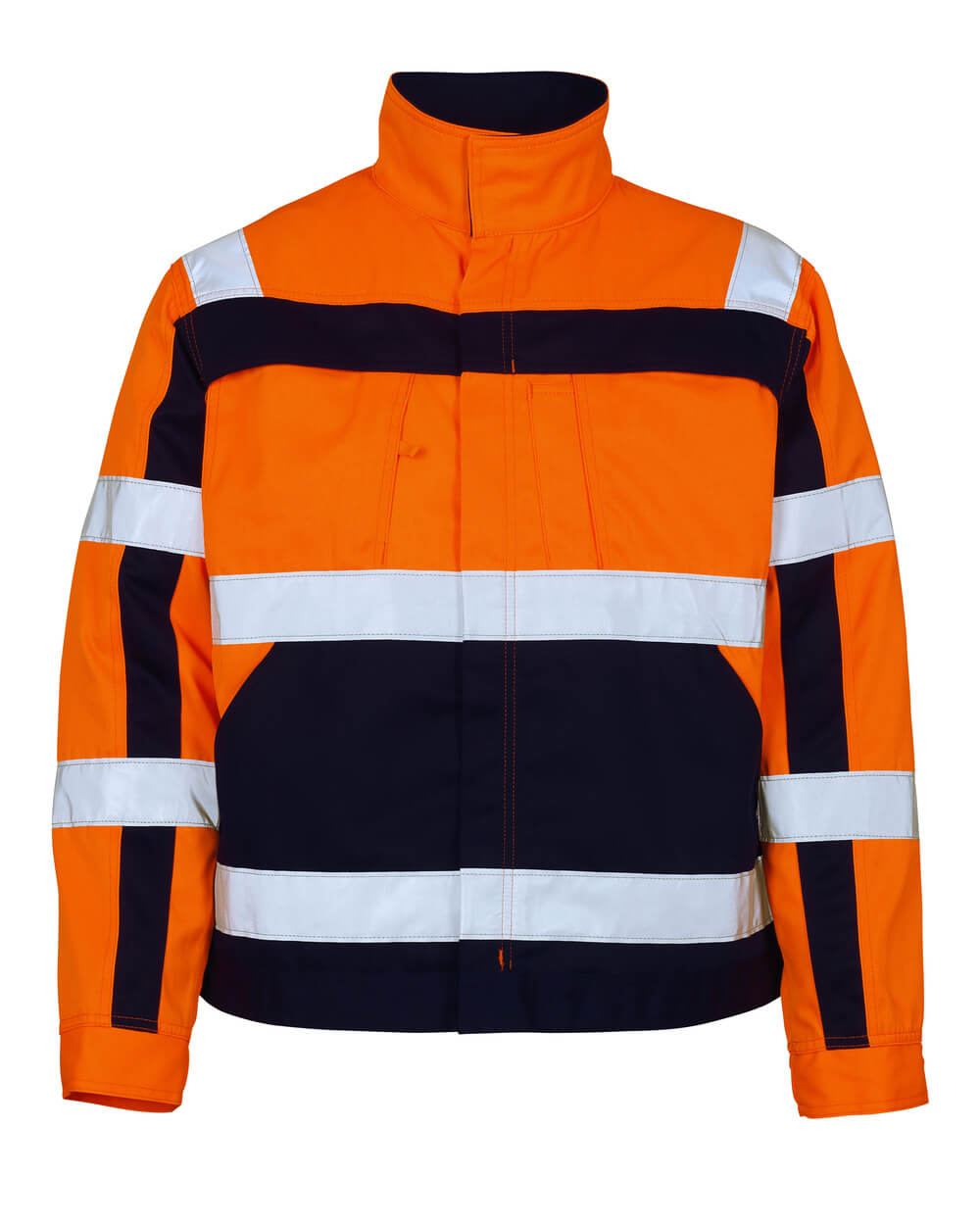MASCOT® Cameta – Chaqueta - naranja de alta vis./azul marino