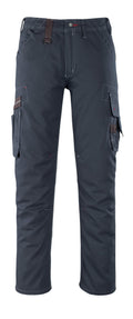 MASCOT® Rhodos – Pantalones con bolsillos de muslo - azul marino oscuro