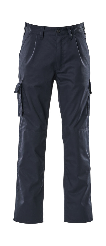 MASCOT® Pasadena – Pantalones con bolsillos para rodilleras - azul marino