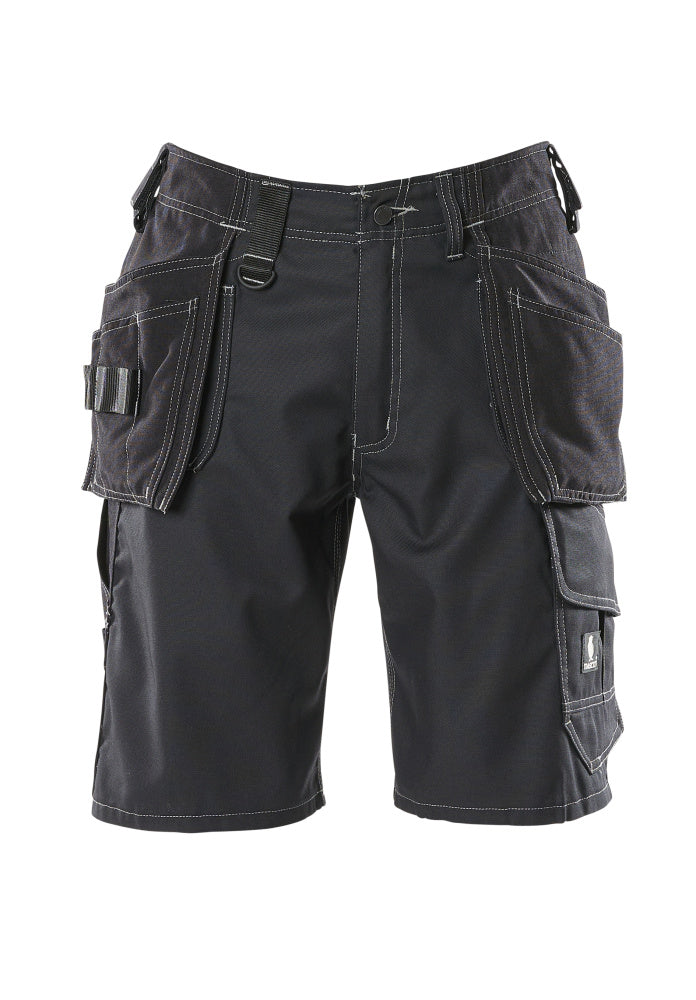 MASCOT® Zafra – Pantalones cortos con bolsillos colgantes - negro