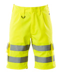 MASCOT® Pisa – Pantalones cortos - amarillo de alta vis.