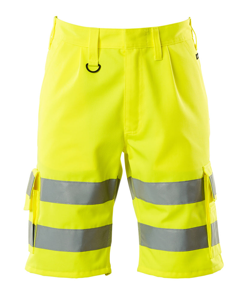 MASCOT® Pisa – Pantalones cortos - amarillo de alta vis.