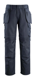 MASCOT® Springfield – Pantalones con bolsillos colgantes - azul marino oscuro