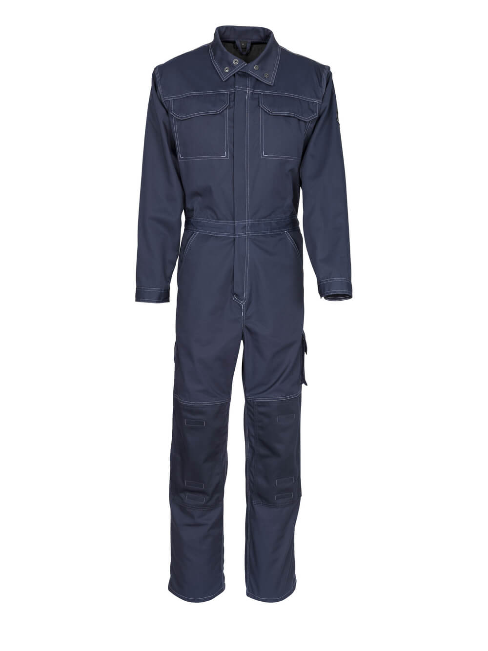 MASCOT® Akron – Mono con bolsillos para rodilleras - azul marino oscuro