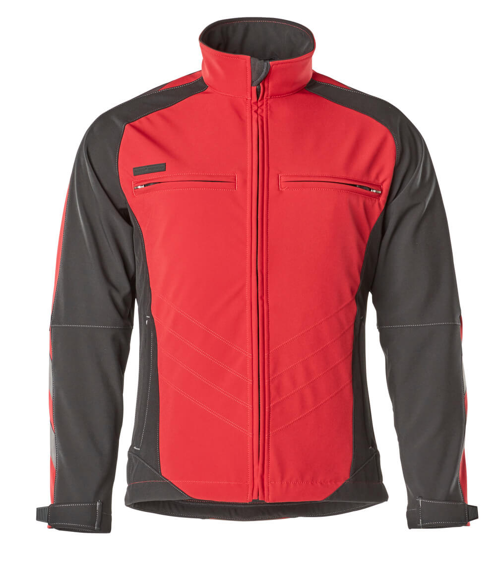 MASCOT® Dresden – Chaqueta Softshell - rojo/negro