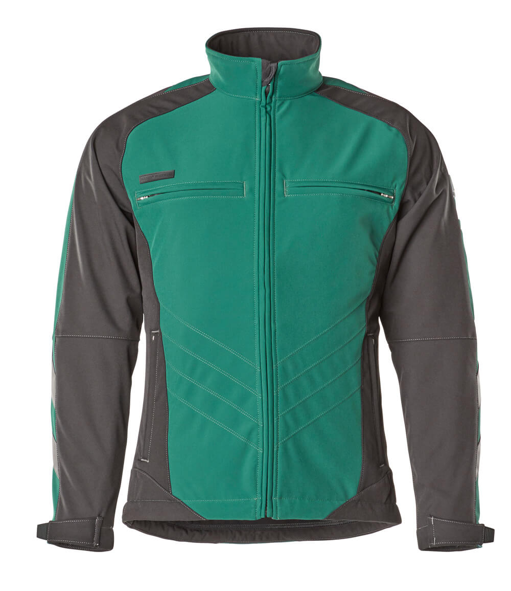 MASCOT® Dresden – Chaqueta Softshell - verde/negro