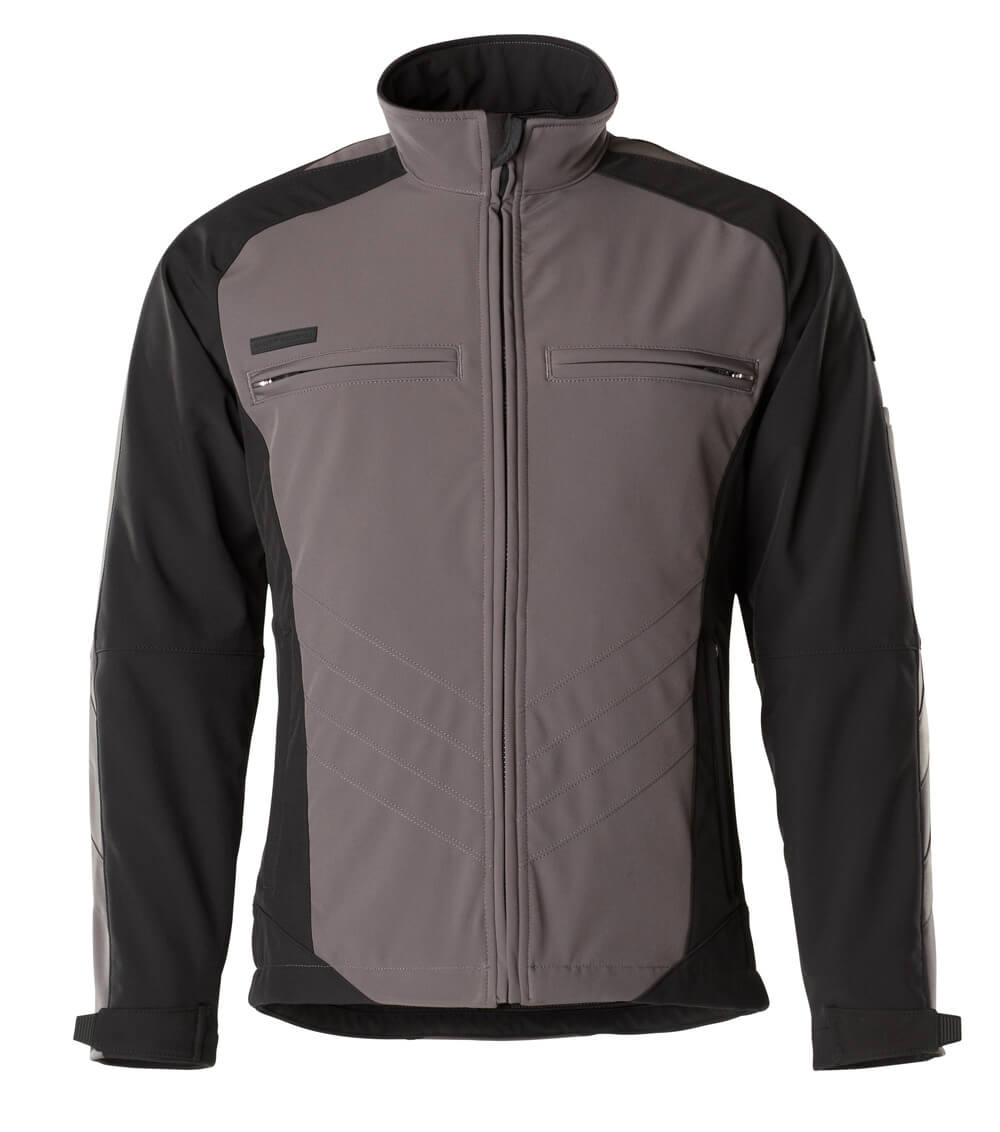 MASCOT® Dresden – Chaqueta Softshell - antracita/negro