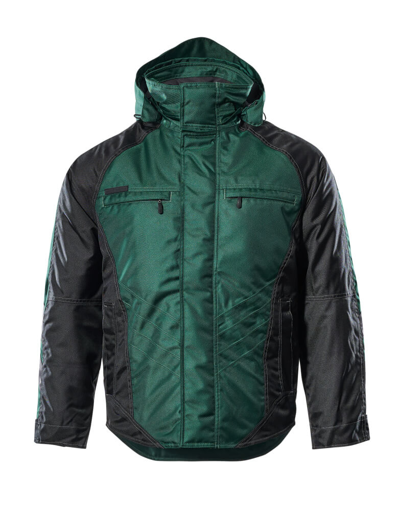 MASCOT® Frankfurt – Chaqueta de invierno - verde/negro