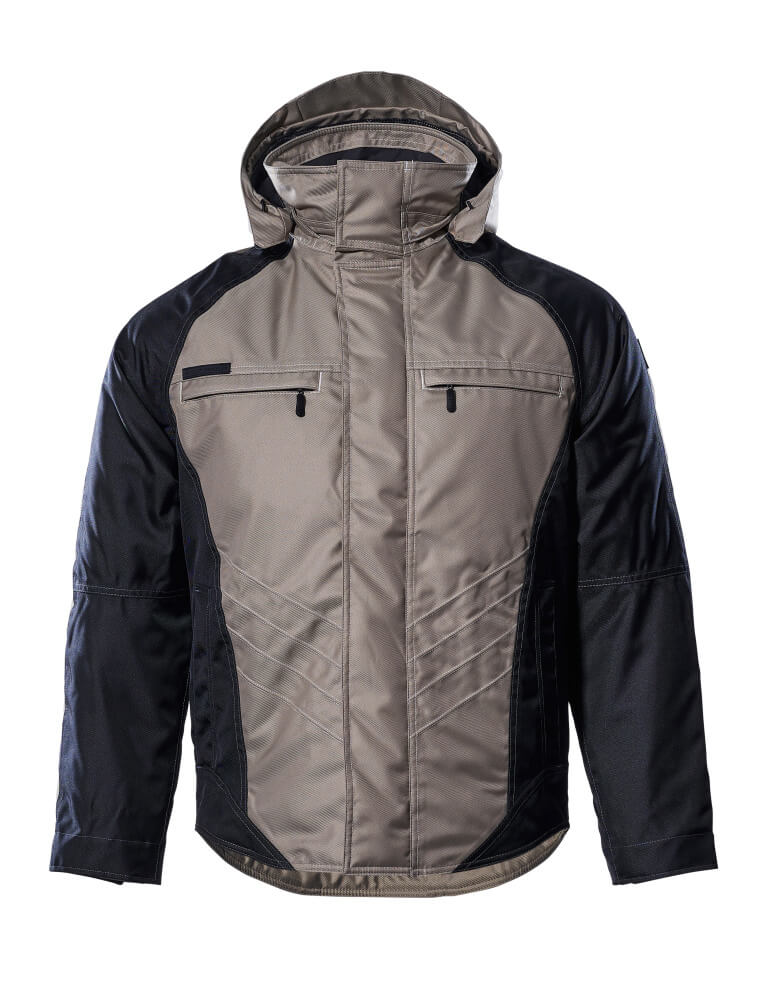 MASCOT® Frankfurt – Chaqueta de invierno - caqui claro/negro