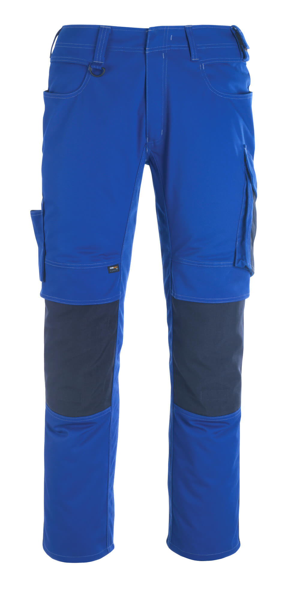 MASCOT® Erlangen – Pantalones con bolsillos para rodilleras - azul real/azul marino oscuro