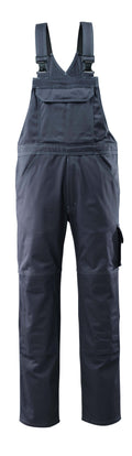 MASCOT® Lowell – Peto con bolsillos para rodilleras - azul marino oscuro