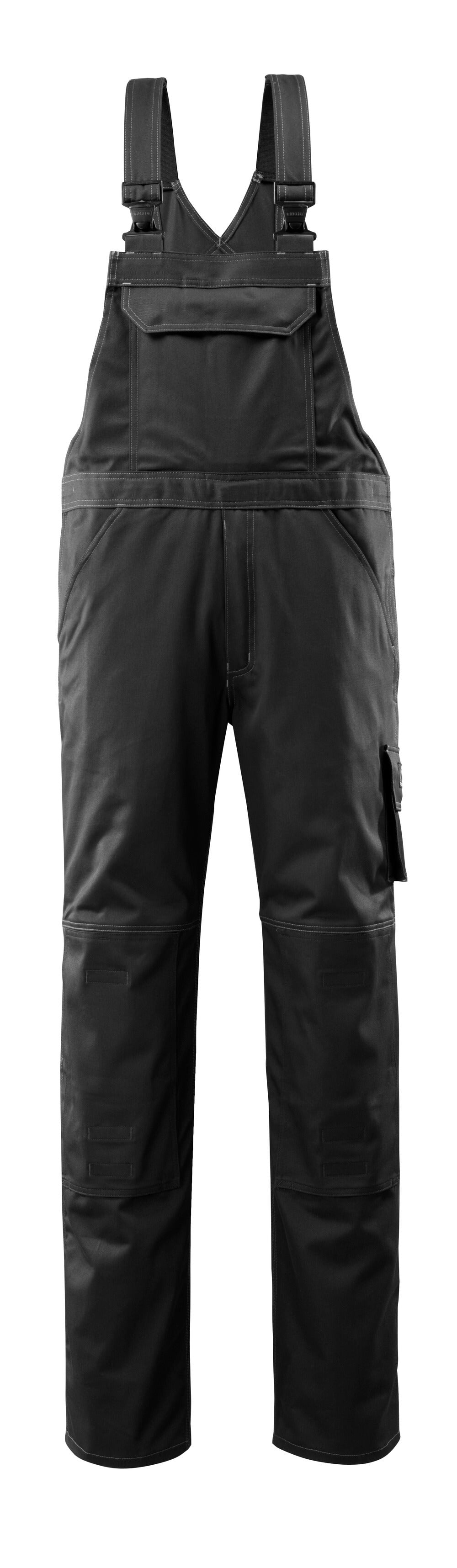MASCOT® Lowell – Peto con bolsillos para rodilleras - negro
