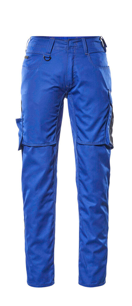 MASCOT® Oldenburg – Pantalones con bolsillos de muslo - azul real/azul marino oscuro
