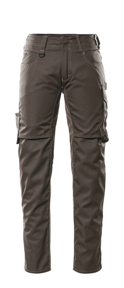 MASCOT® Oldenburg – Pantalones con bolsillos de muslo - antracita oscuro/negro