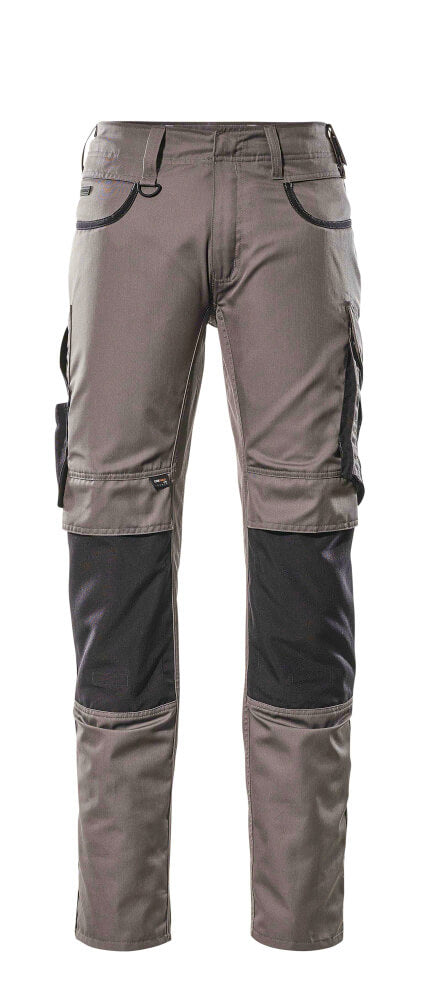 MASCOT® Lemberg – Pantalones con bolsillos para rodilleras - antracita/negro