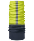Braga de cuello cortavientos reflectante BUFF Pertex - Amarillo flúor