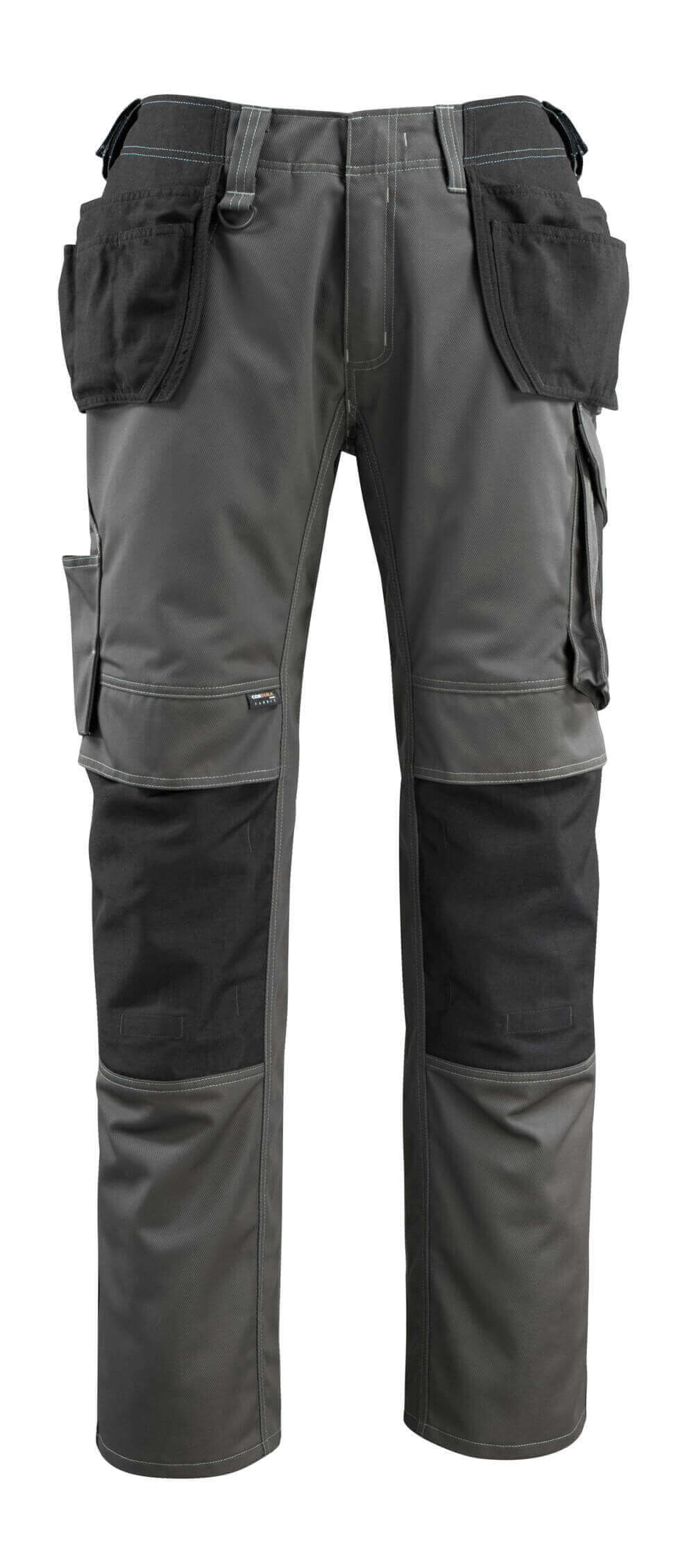 MASCOT® Bremen – Pantalones con bolsillos colgantes - antracita oscuro/negro