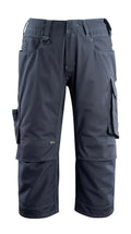 MASCOT® Altona – Pantalones con longitud de ¾ con bolsillos para rodilleras - azul marino oscuro