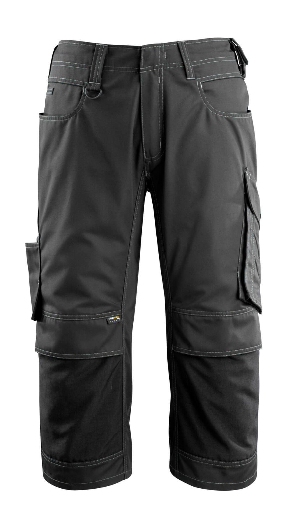 MASCOT® Altona – Pantalones con longitud de ¾ con bolsillos para rodilleras - negro