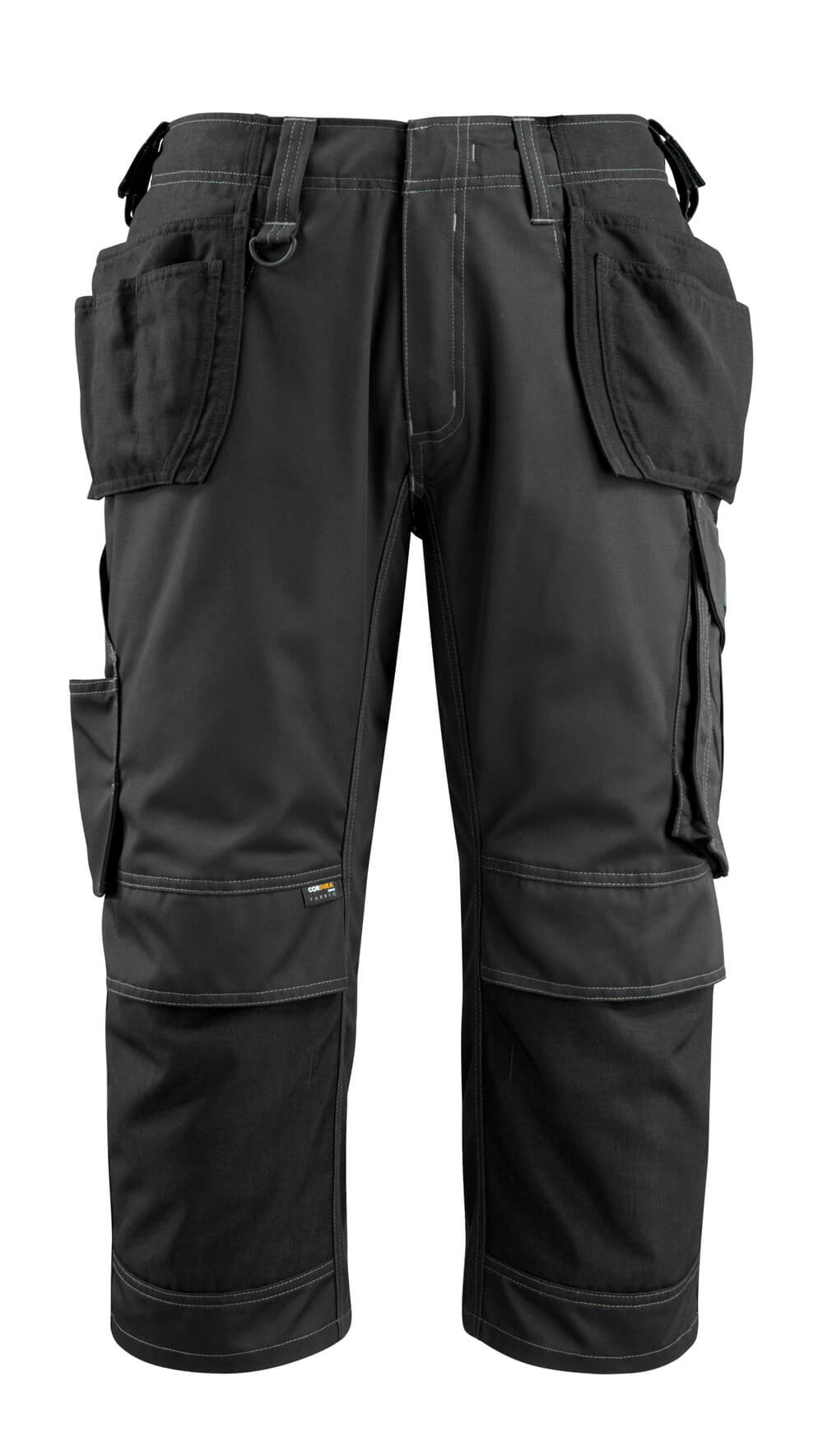MASCOT® Lindau – Pantalones ¾ con bolsillos colgantes - negro