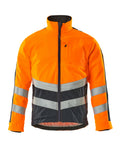 MASCOT® Sheffield – Chaqueta polar - naranja de alta vis./azul marino oscuro