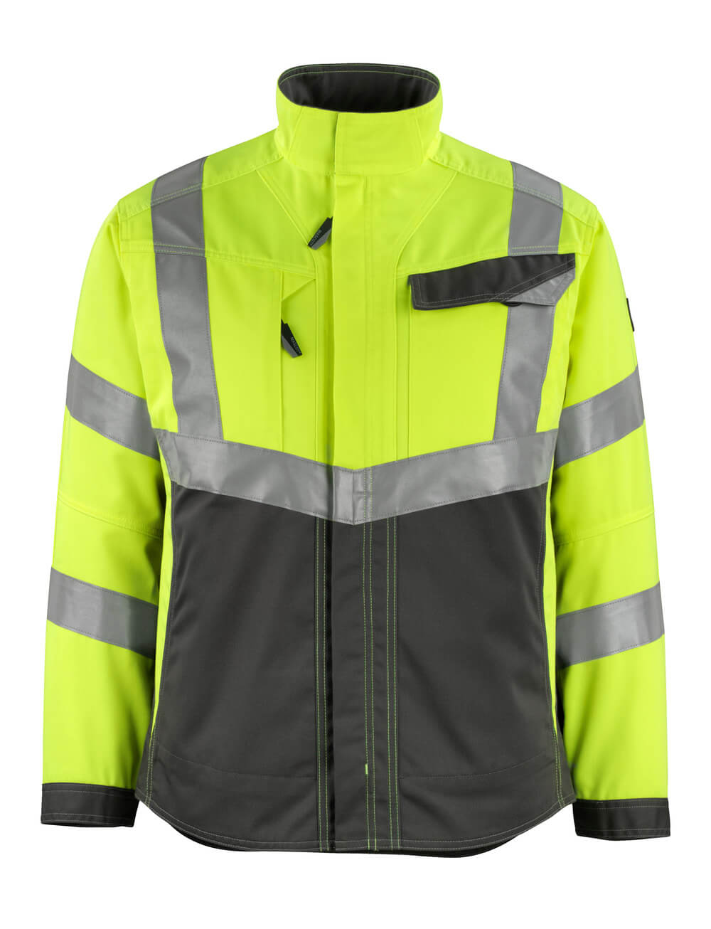 MASCOT® Oxford – Chaqueta - amarillo de alta vis./antracita oscuro