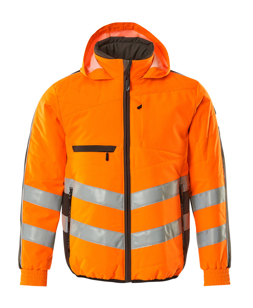 MASCOT® Dartford – Chaqueta - naranja de alta vis./antracita oscuro
