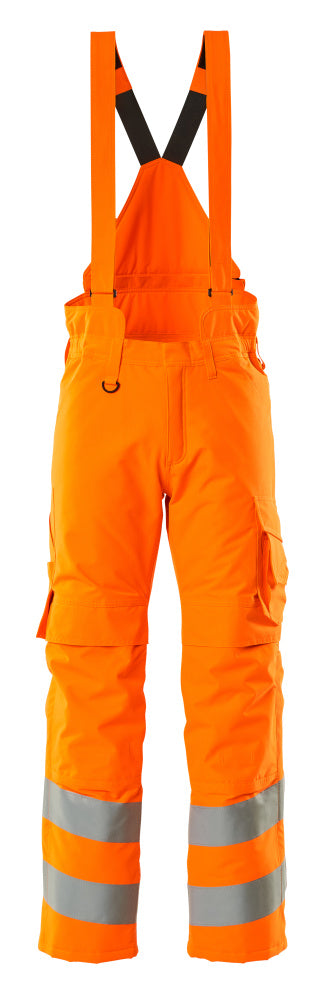 MASCOT® Ashford – Pantalones de invierno - naranja de alta vis.