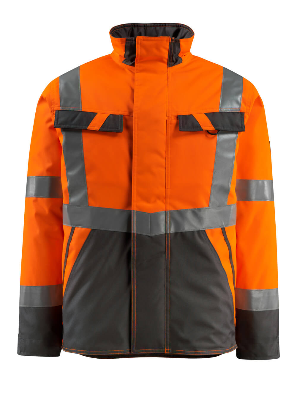MASCOT® Penrith – Chaqueta de invierno - naranja de alta vis./antracita oscuro