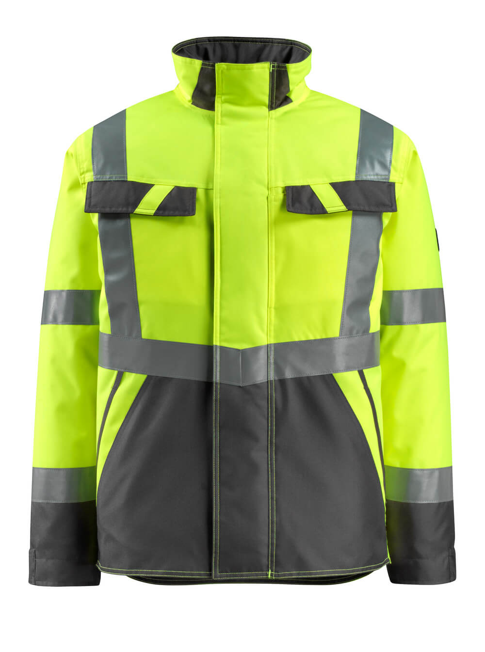 MASCOT® Penrith – Chaqueta de invierno - amarillo de alta vis./antracita oscuro