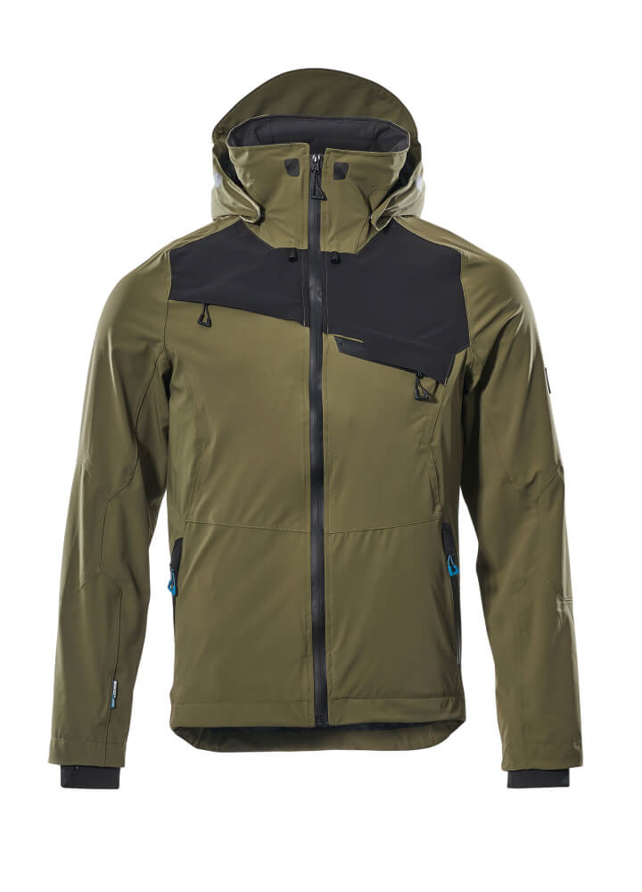 MASCOT® ADVANCED 17001-411 – Chaqueta con forro exterior - verde musgo/negro