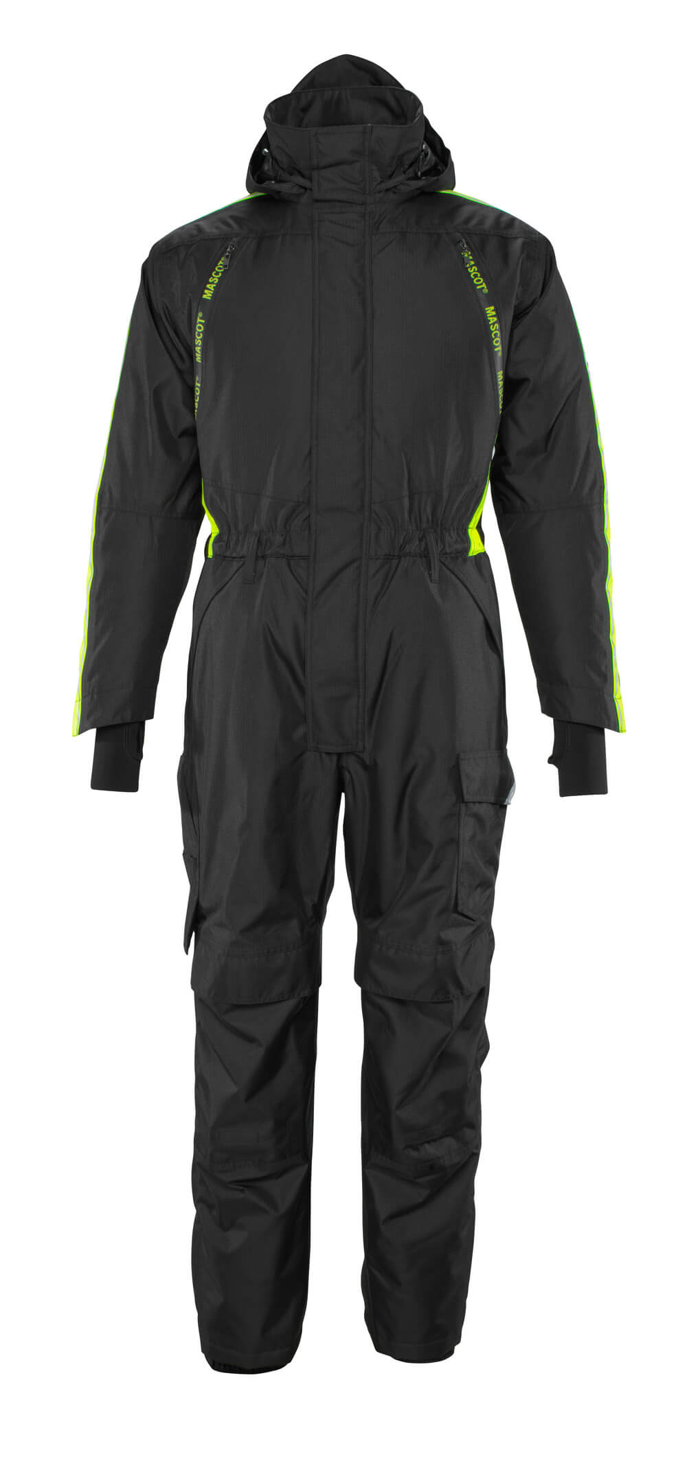 MASCOT® HARDWEAR 17019-231 – Mono de invierno - negro/amarillo de alta vis.