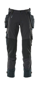 MASCOT® ADVANCED 17031-311 – Pantalones con bolsillos colgantes - azul marino oscuro