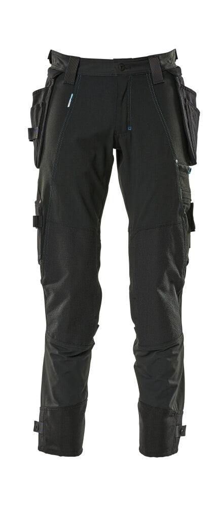 MASCOT® ADVANCED 17031-311 – Pantalones con bolsillos colgantes - negro