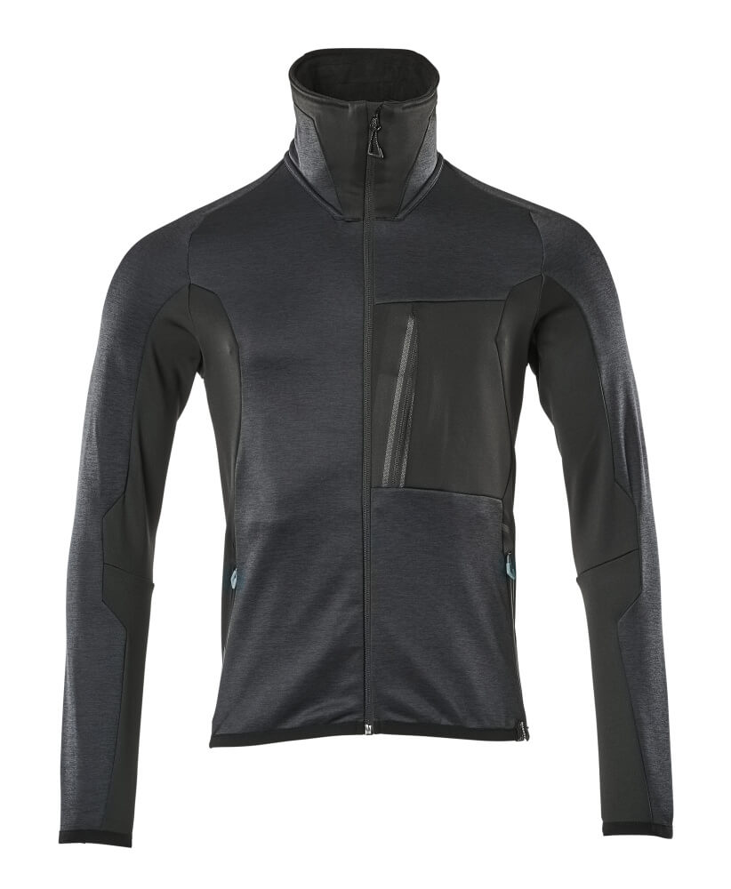MASCOT® ADVANCED 17103-316 – Jersey polar con cremallera - azul marino oscuro/negro