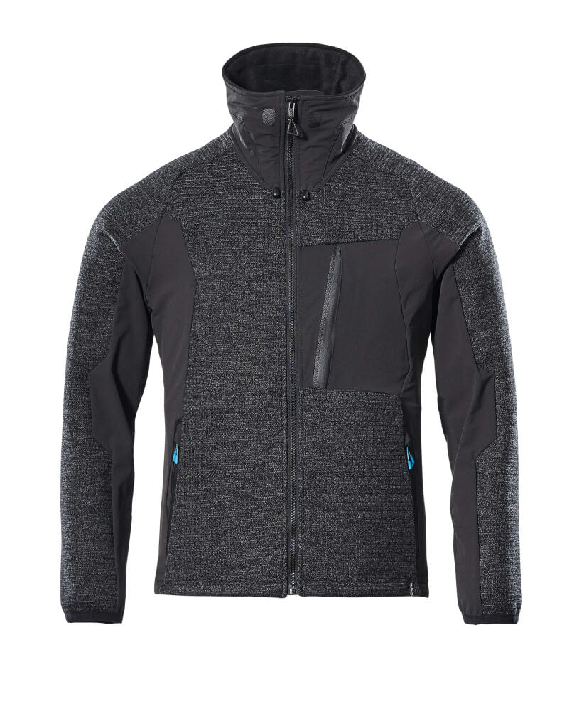 MASCOT® ADVANCED 17105-309 – Chaqueta de punto con cremallera - negro