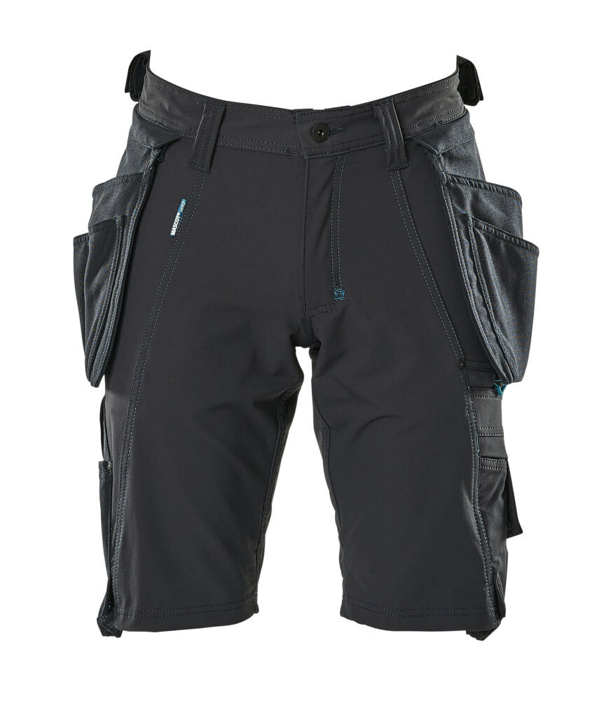 MASCOT® ADVANCED 17149-311 – Pantalones cortos con bolsillos colgantes - azul marino oscuro
