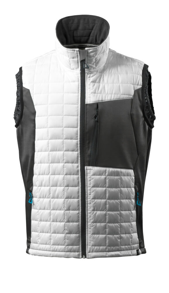 MASCOT® ADVANCED 17165-318 – Chaleco térmico - blanco/antracita oscuro