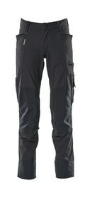 MASCOT® ADVANCED 17179-311 – Pantalones con bolsillos para rodilleras - azul marino oscuro