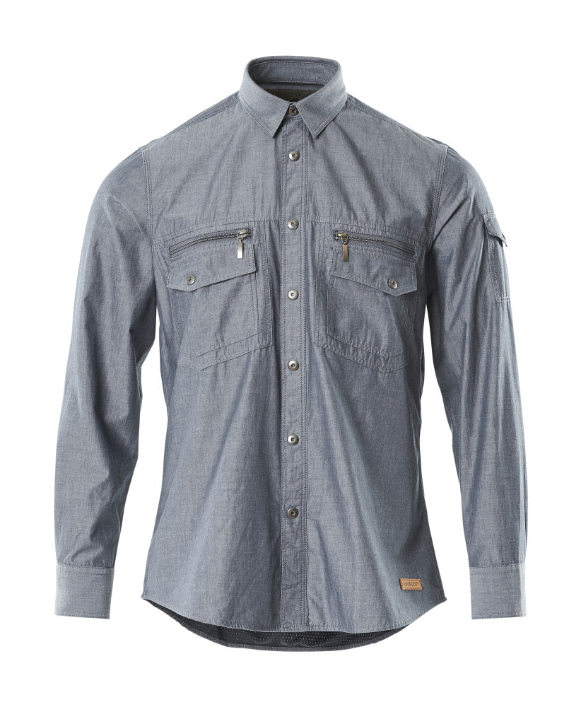 MASCOT® Norwood – Camisa - azul vaquero oscuro aclarado